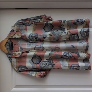 All Saints Camp print shirt
